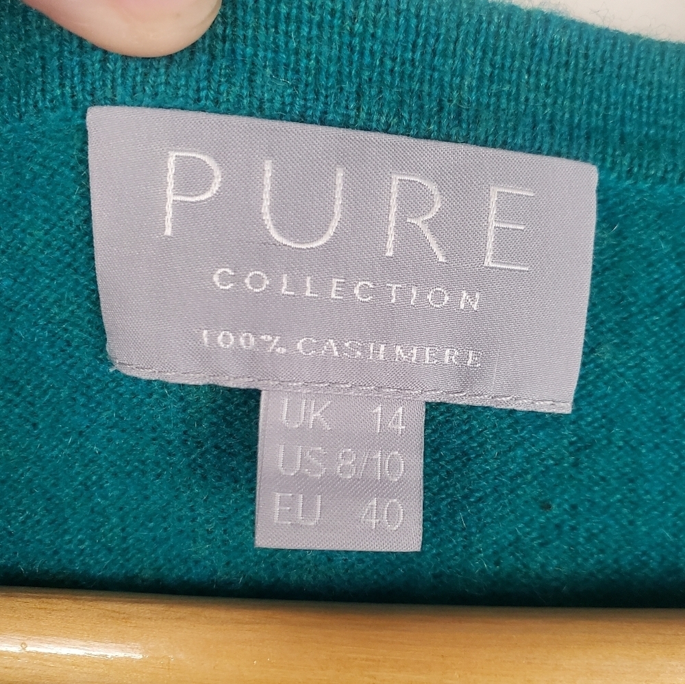 Pure 100% Cashmere Women's Sweater.  SIZE 8/10. #0160 - Picture 10 of 10